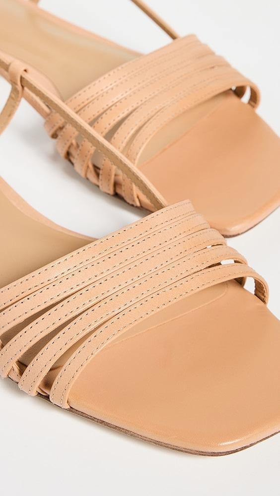 Reformation Millie Lattice Flat Sandals | Shopbop Product Image