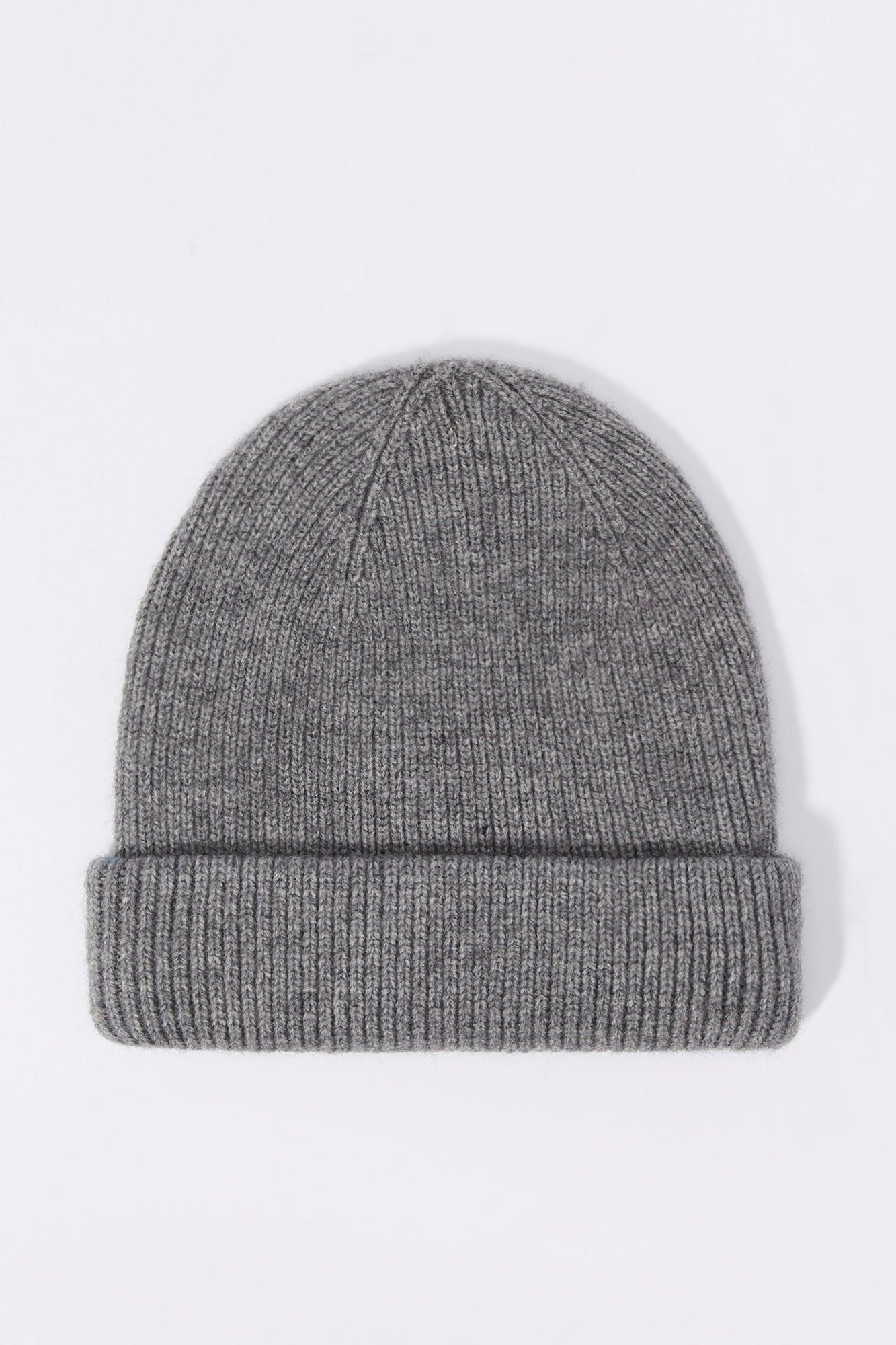 Ribbed Knit Beanie Male product image