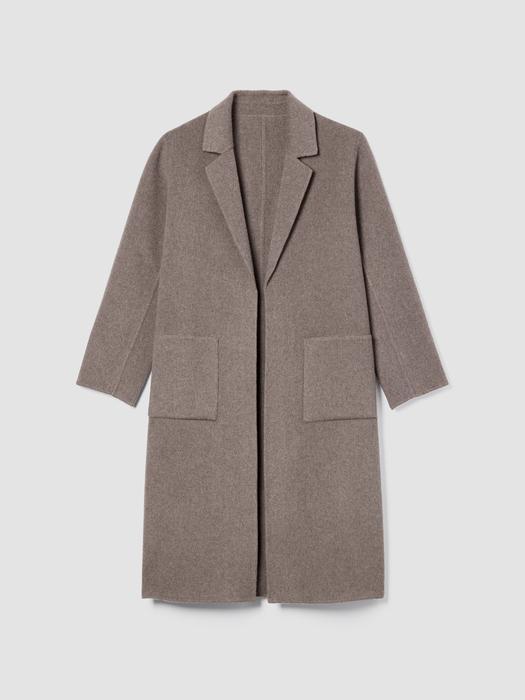 Doubleface Wool Cloud Notch Collar Coat Product Image