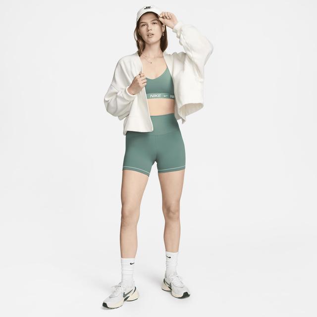 Nike Women's One Rib High-Waisted 5" Biker Shorts Product Image