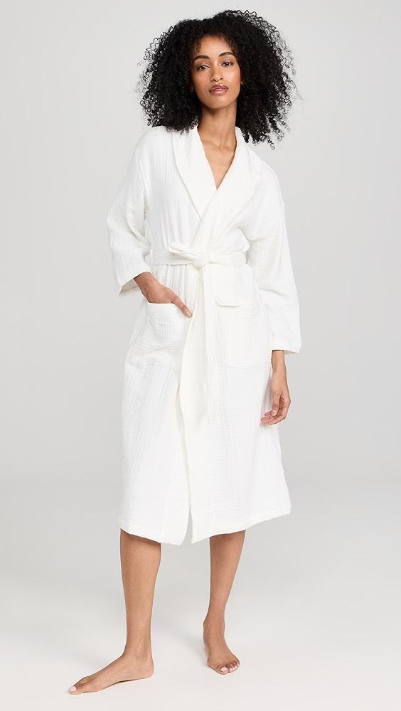 Barefoot Dreams Muslin Cotton Spa Robe | Shopbop Product Image