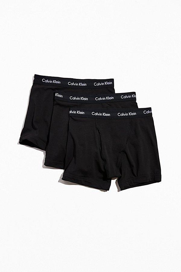 Calvin Klein Solid Boxer Brief 3-Pack Mens at Urban Outfitters Product Image