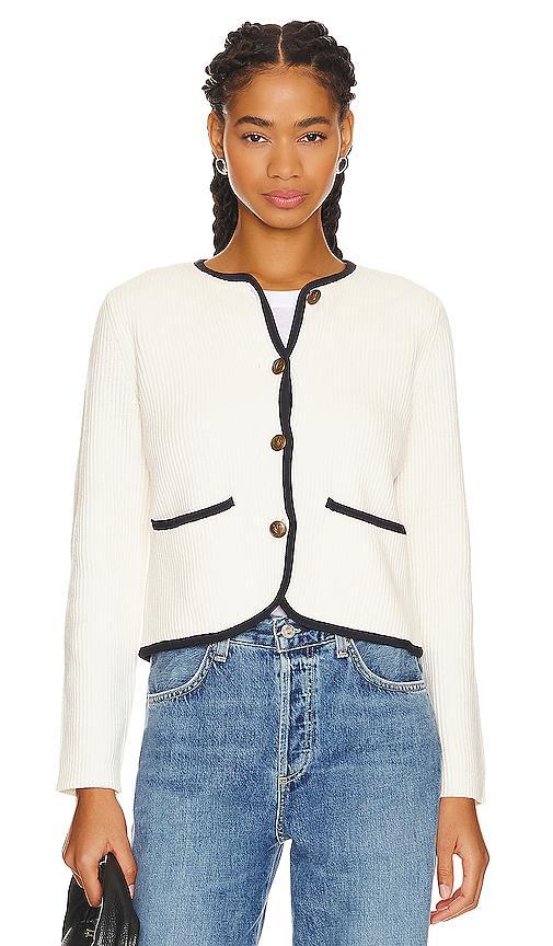 Rag & Bone Nancy Cardigan in Black. Size L, XS. Product Image