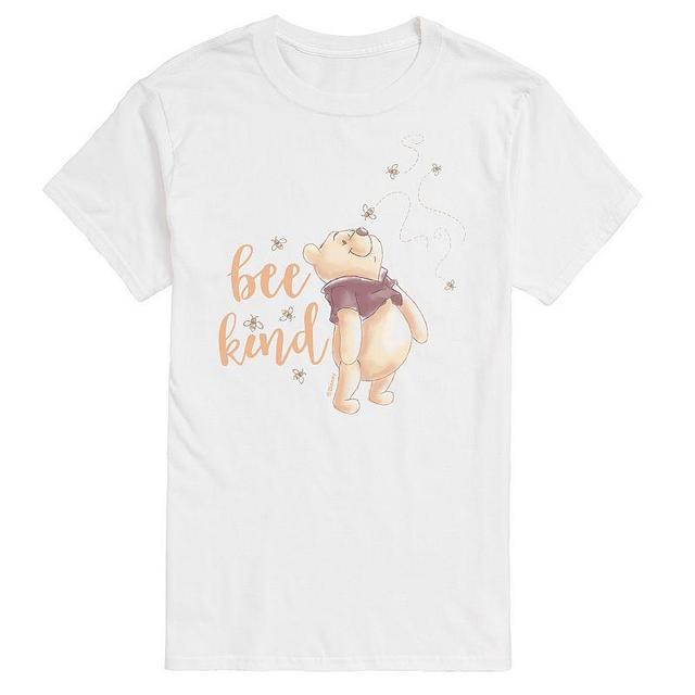 Disneys Winnie the Pooh Big & Tall Pooh Bee Kind Graphic Tee, Mens Product Image