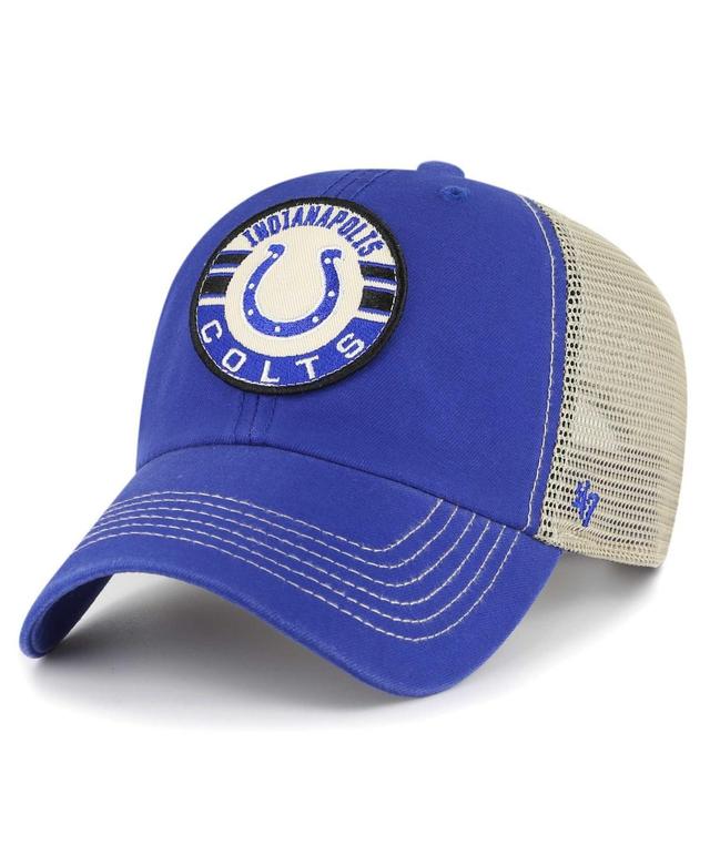 Mens 47 Brand Royal Indianapolis Colts Notch Trucker Clean Up Adjustable Hat - Royal Product Image