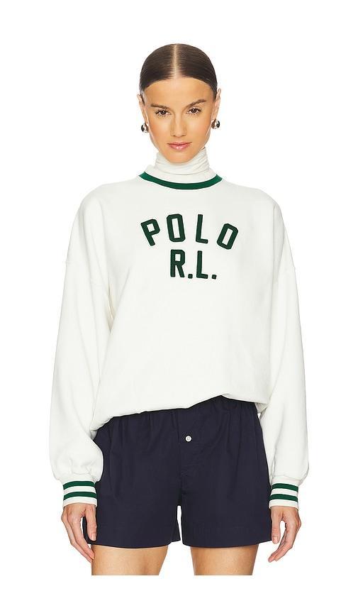 Vintage Fleece Polo Sweatshirt product image