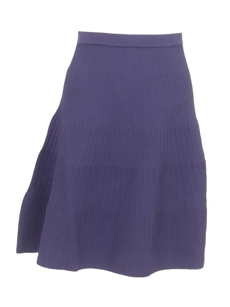 Miss Meme Ribbed Knit Skirt (Style 1815) Product Image