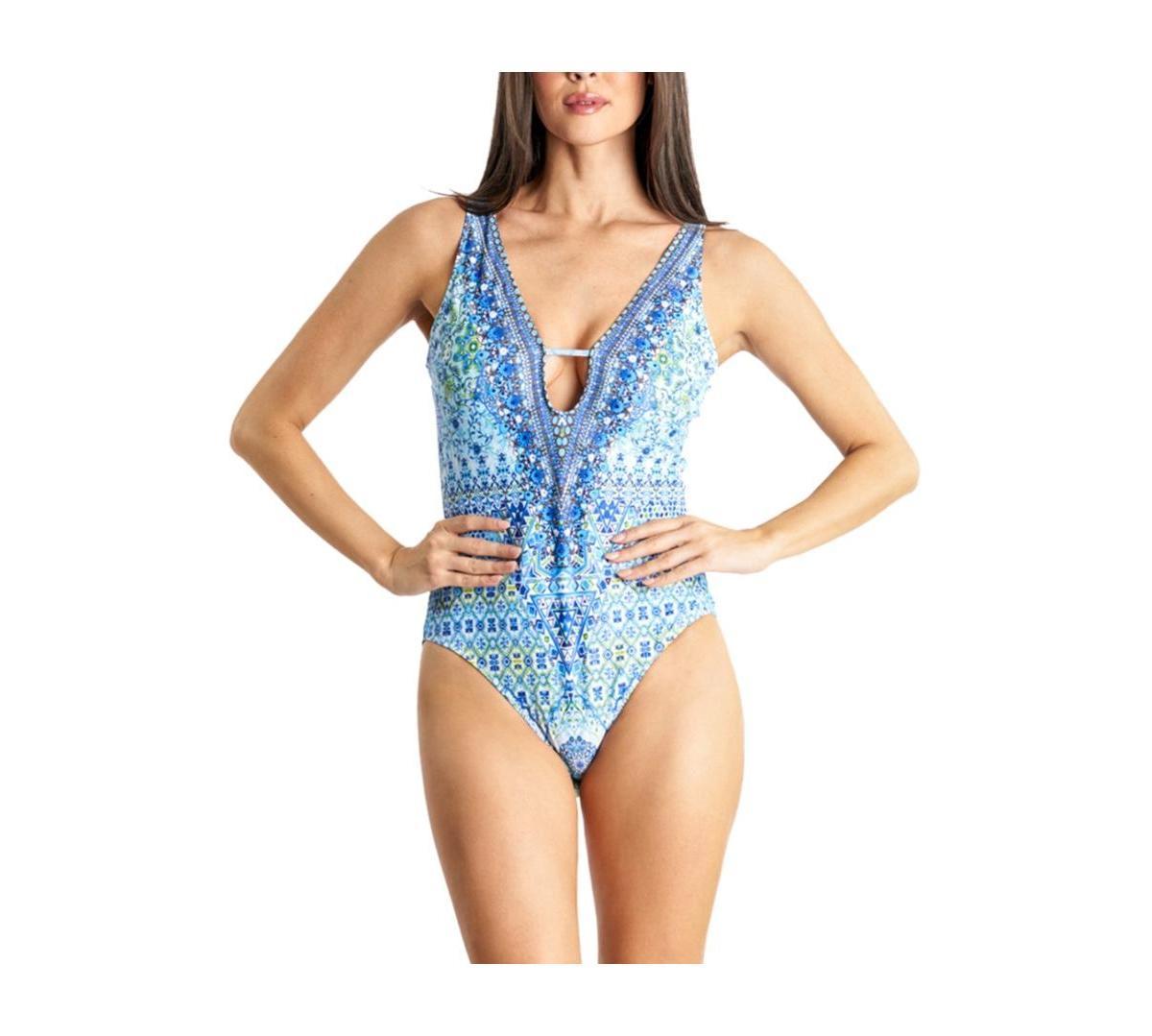 La Moda Clothing Womens Cutout One Piece Swimsuit Product Image