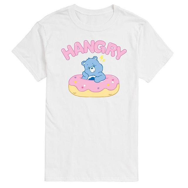 Mens Care Bears Hangry With Donut Graphic Tee Product Image