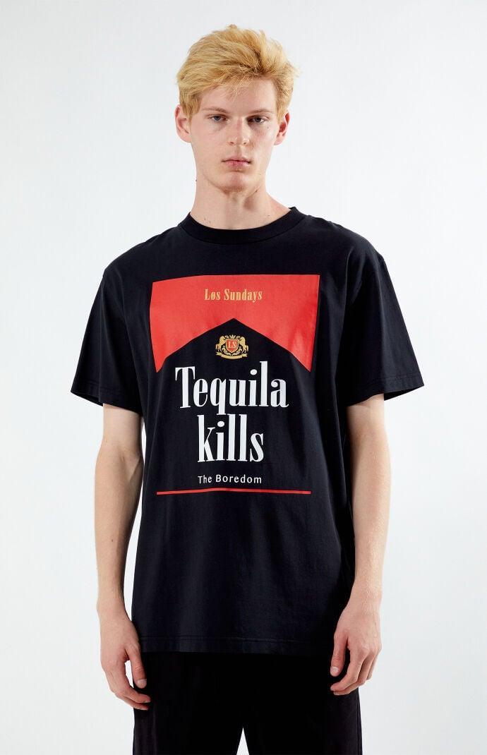 Los Sundays Men's Tequila Kills T-Shirt - Product Image