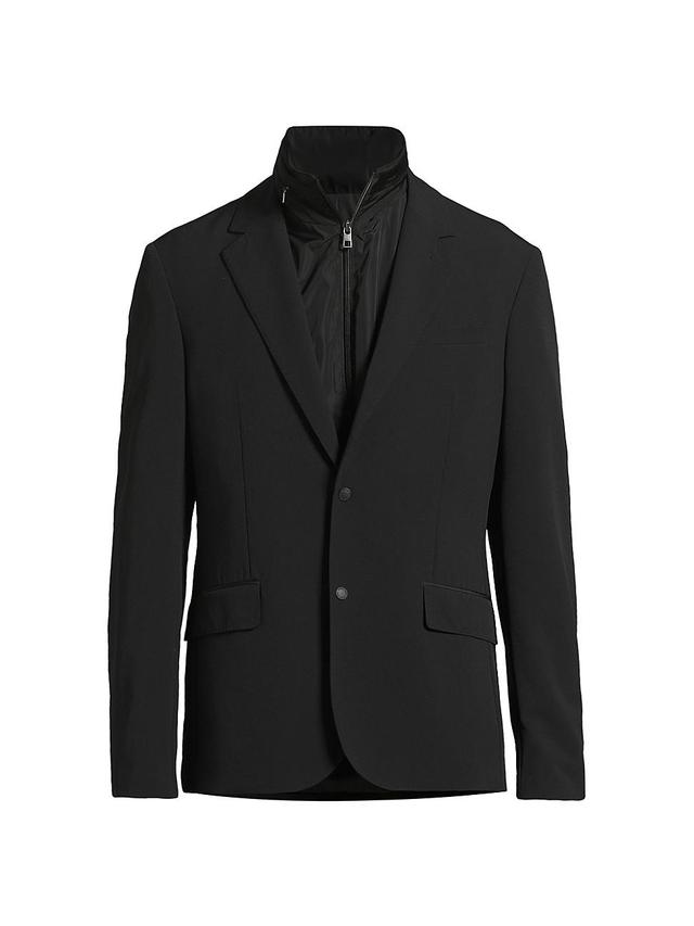 Mens Zip-Up Tech Blazer Product Image