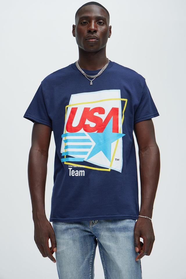 Team America Dept Short Sleeve - Navy Product Image