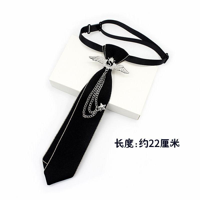 Rhinestone Patterned Necktie Product Image