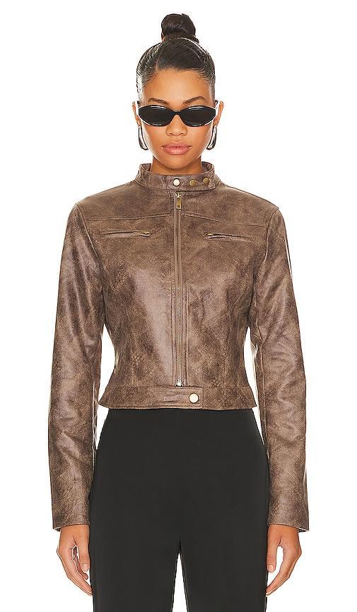 LIONESS Bella Moto Jacket Size L, M, XL, XS, XXS. Product Image