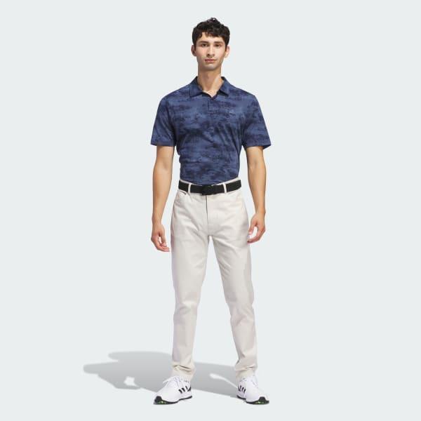 Go-To Printed Mesh Polo Shirt Product Image