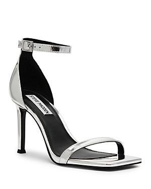 Steve Madden Womens Piked Ankle Strap High Heel Sandals Product Image