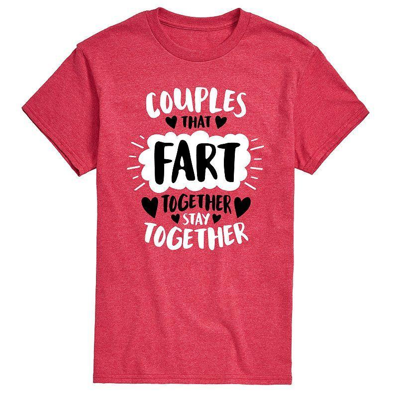 Mens Couples That Fart Together Stay Together Tee Product Image