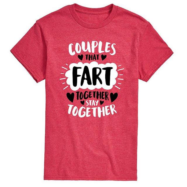 Mens Couples That Fart Together Stay Together Tee Product Image