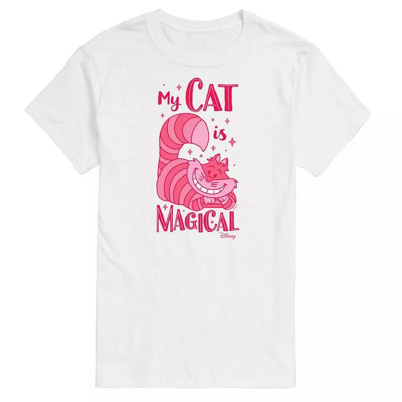 Disneys Cats & Dogs Big & Tall My Cat Is Magical Graphic Tee, Mens Product Image