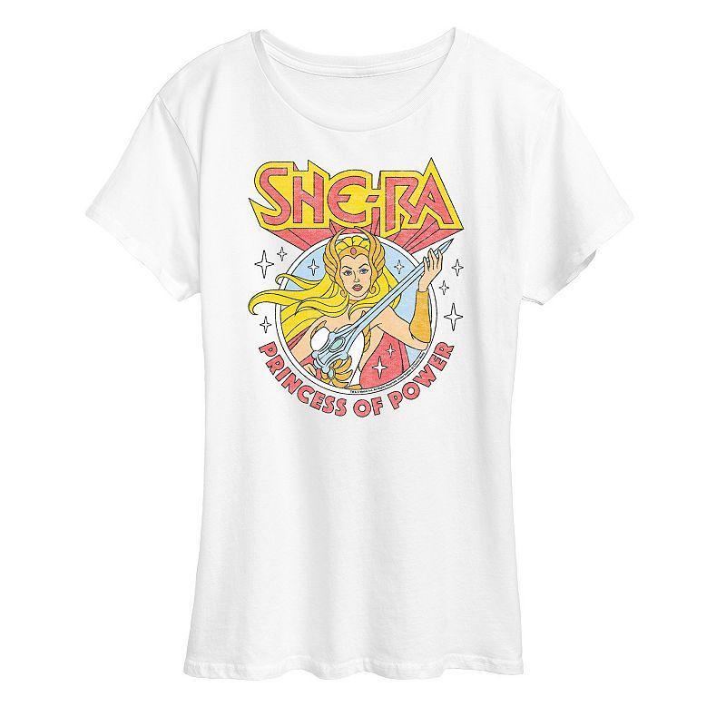 Womens She-Ra Princess Of Power Graphic Tee, Girls Grey Gray Product Image