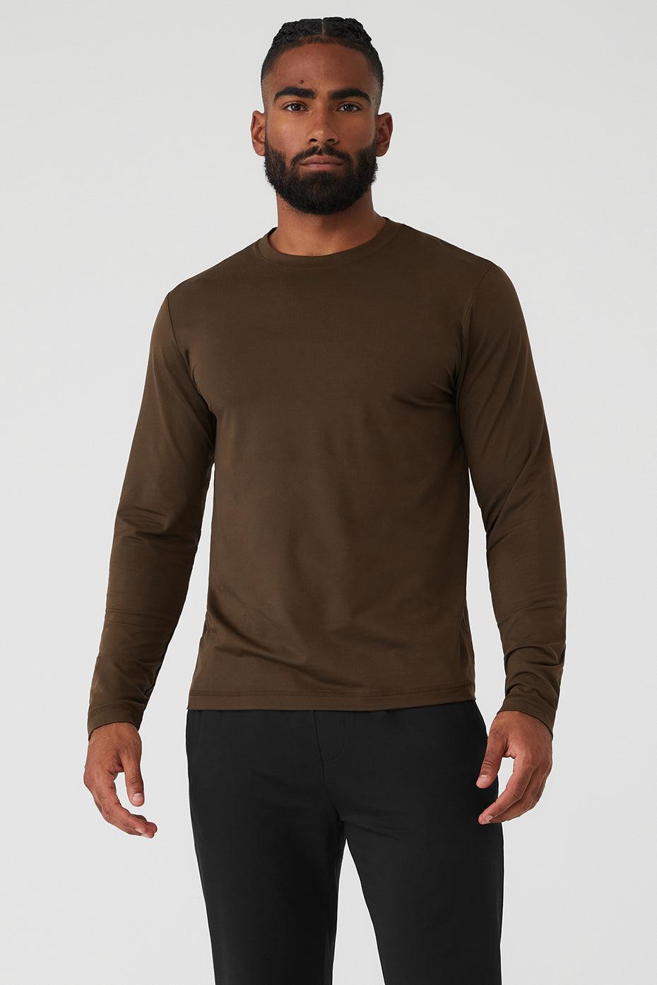 Mens Conquer Reform Crewneck Long-Sleeved T-Shirt Product Image