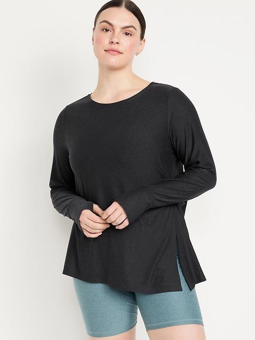 CloudMotion Side-Tie Tunic Product Image