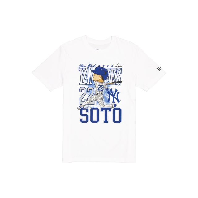 New York Yankees Juan Soto Caricature T-Shirt Male Product Image