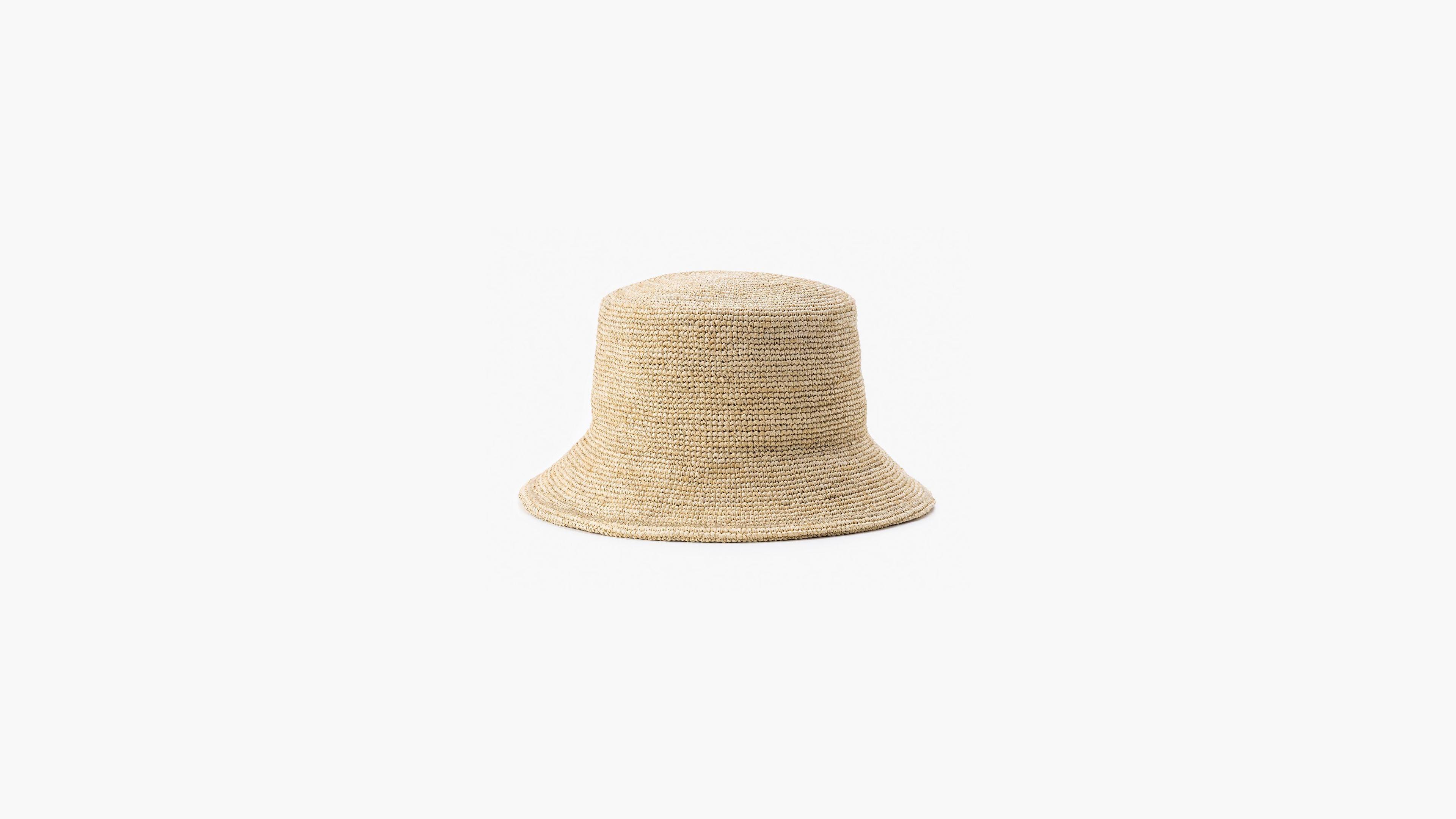 Straw Bucket Hat Product Image