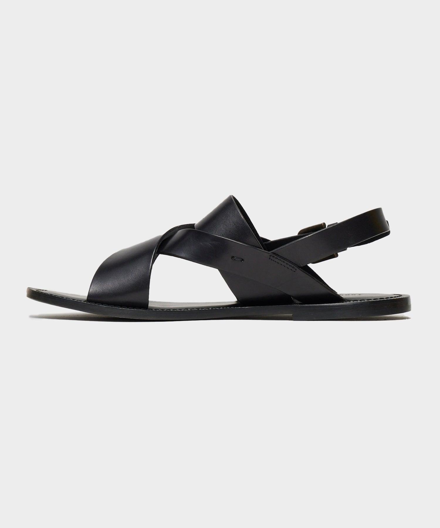 Tuscan Leather Crossover Backstrap Sandal Product Image