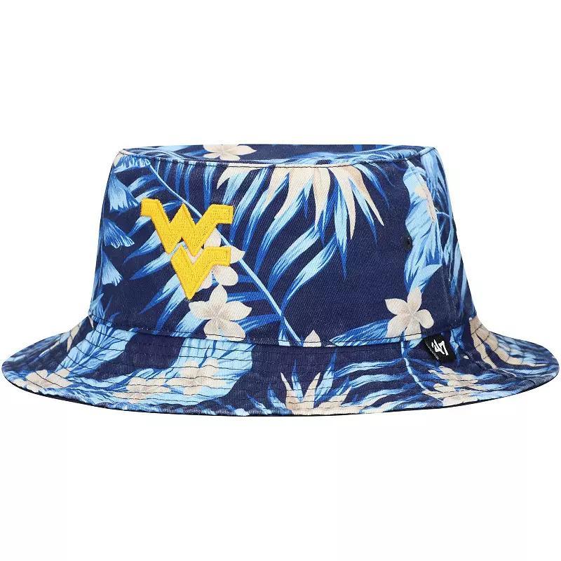 Mens 47 West Virginia Mountaineers Tropicalia Bucket Hat, Blue Product Image