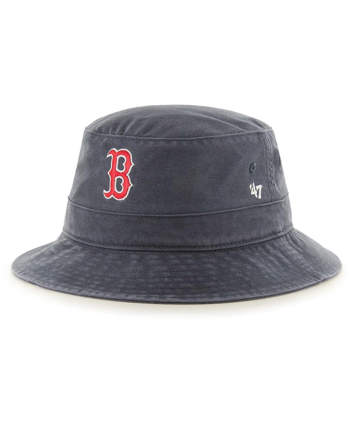 Mens 47 Brand Navy Boston Red Sox Primary Bucket Hat Product Image