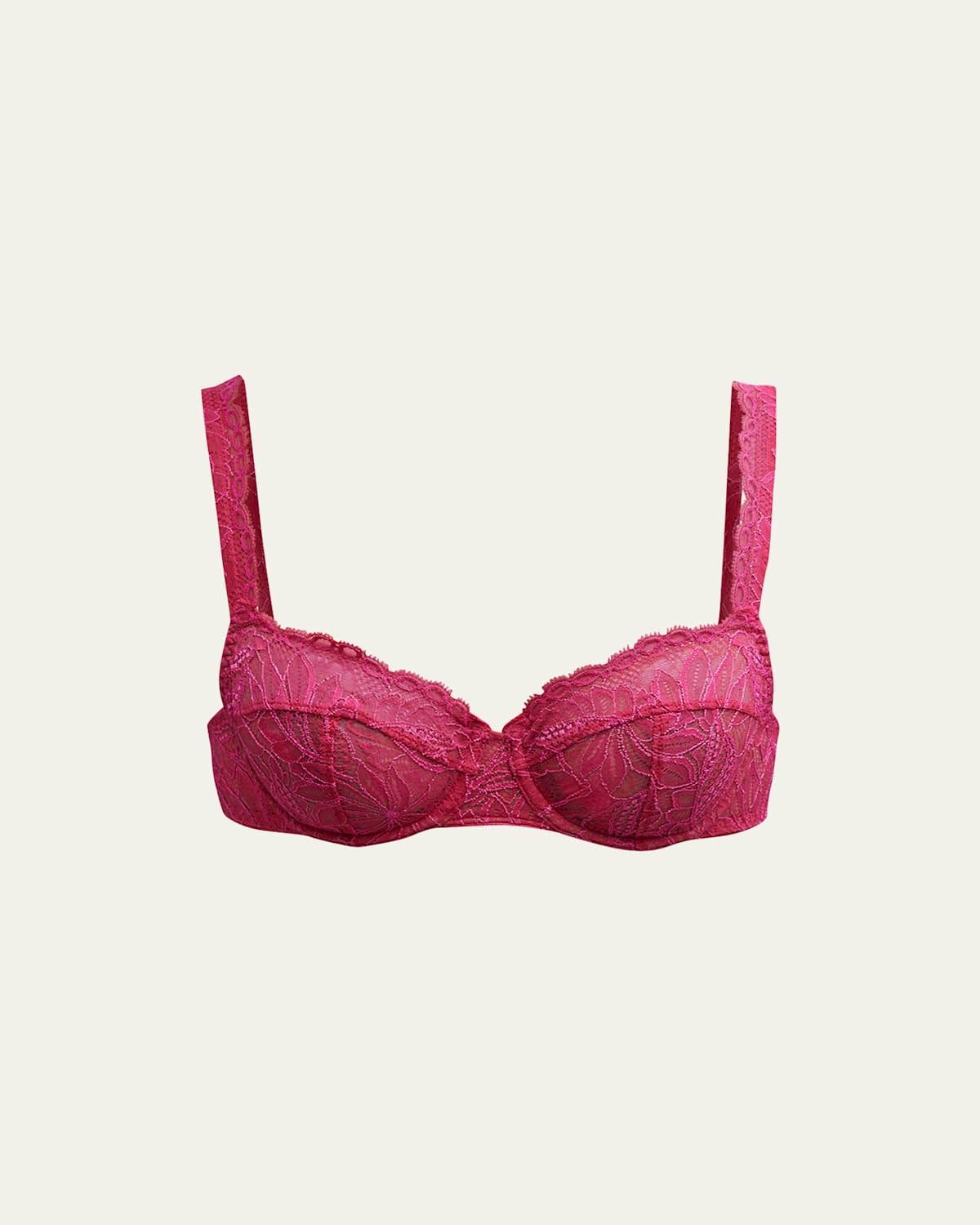 Exotica Scalloped Lace Demi Bra Product Image