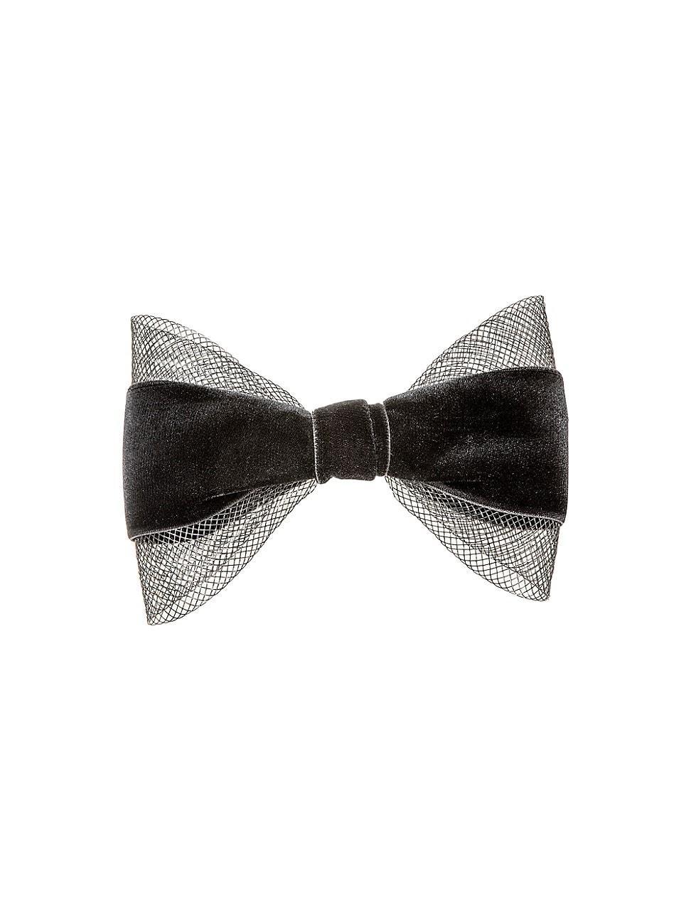 Womens Chantelle Velvet Bow Barette Product Image