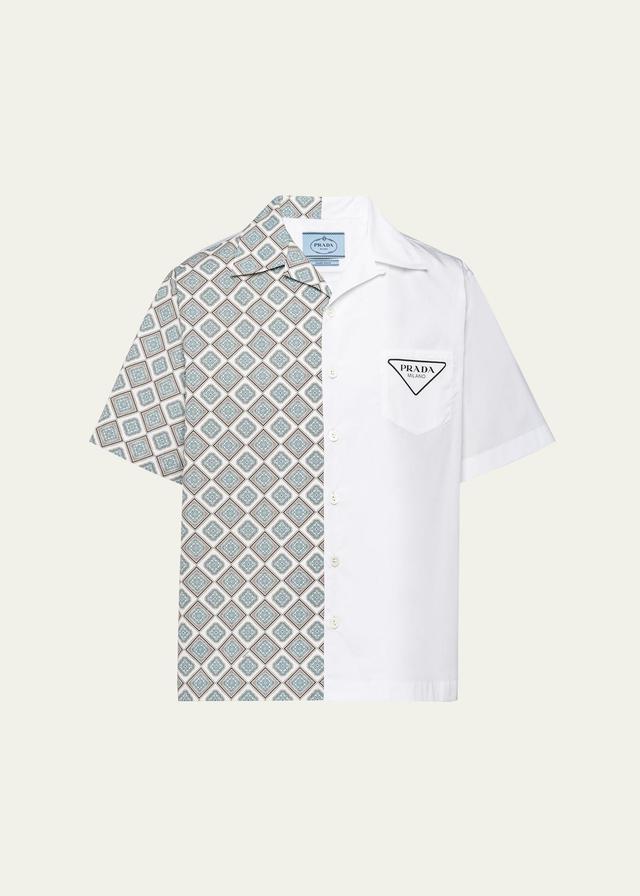 Mens Rombi Double Match Camp Shirt Product Image