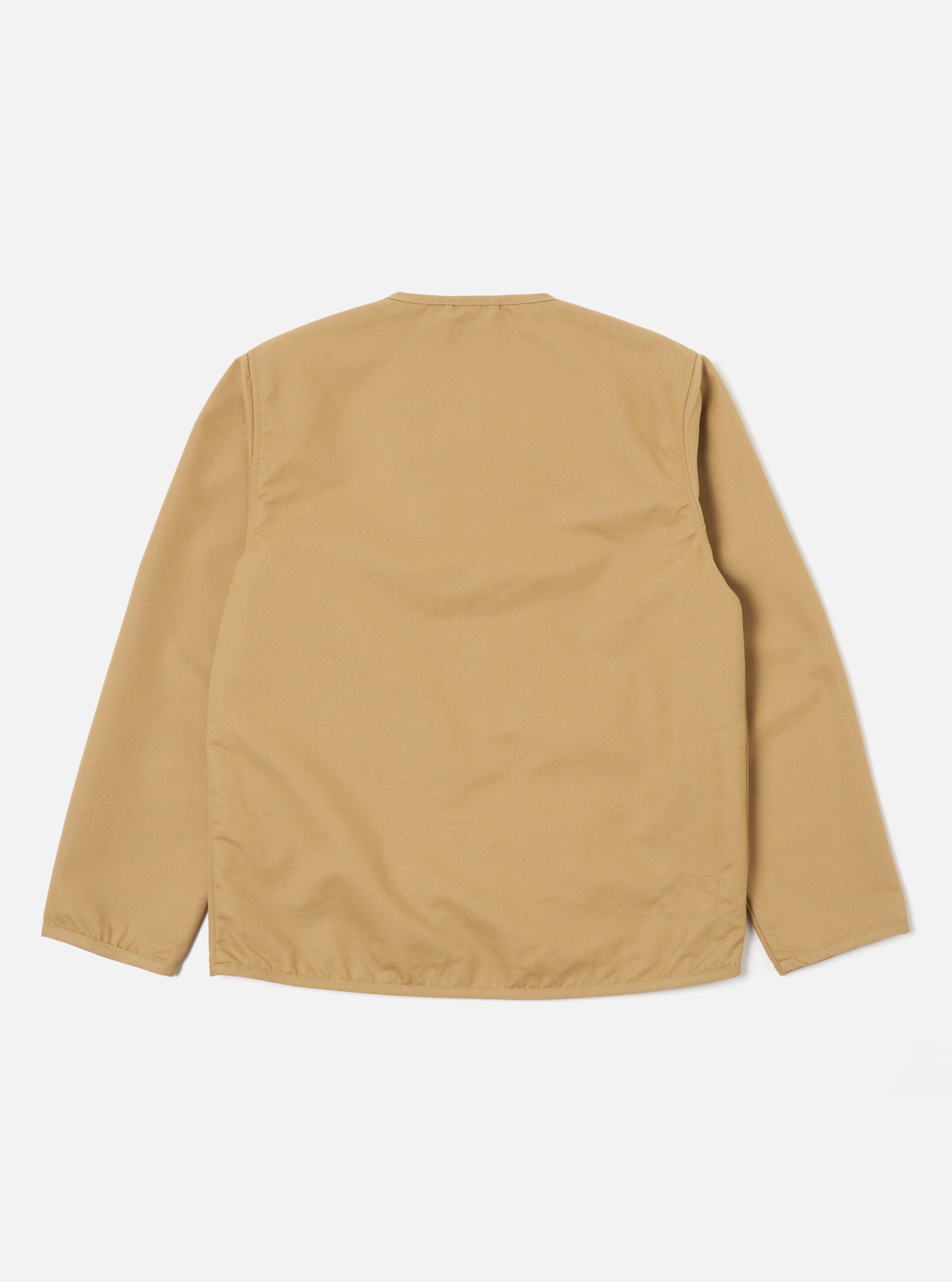 Universal Works Parachute Liner Jacket in Sand Brushed Polytech Product Image