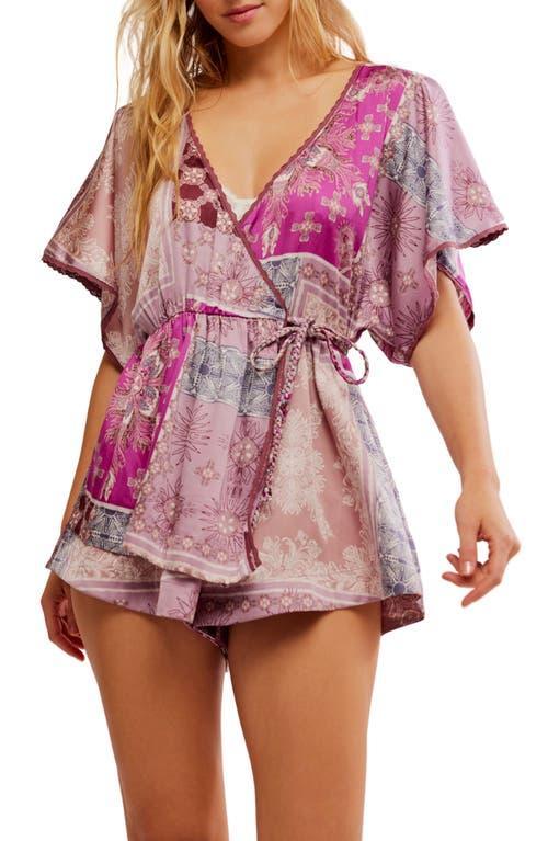 X Intimately Fp Oasis Romper In Dawn Pink Product Image