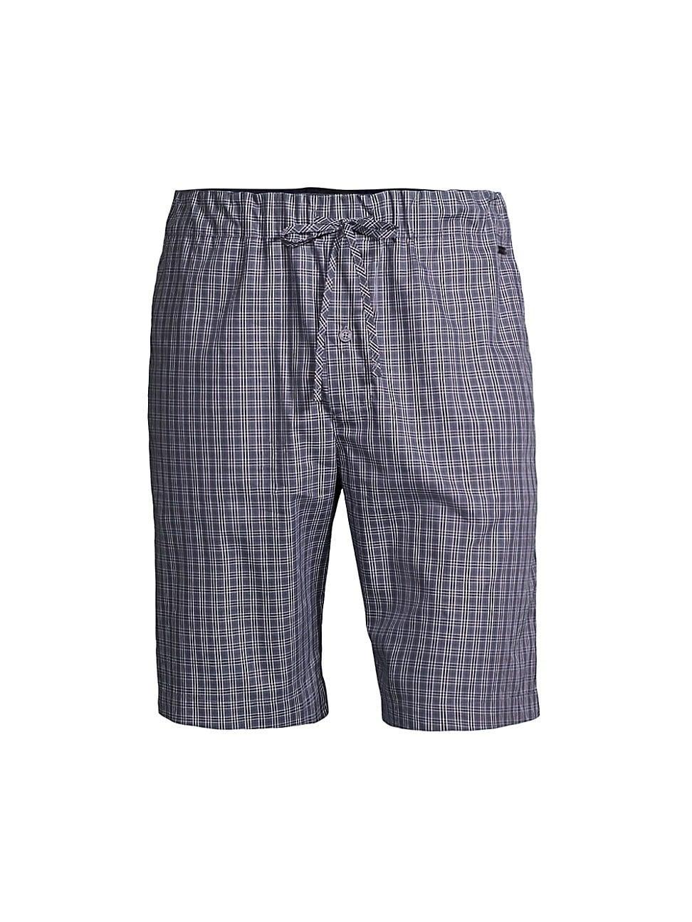 Mens Woven Cotton Shorts Product Image