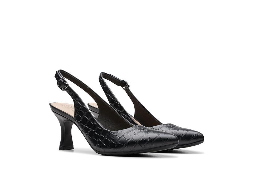 Clarks Womens Kataleyna Step Pointed-Toe Slingback Pumps Product Image