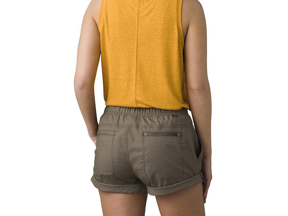 Prana 5 Double Peak Shorts (Mud) Women's Shorts Product Image