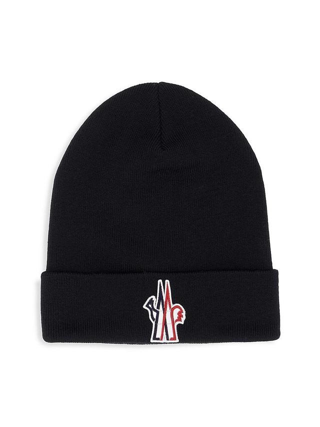 Moncler Grenoble Grenoble Logo Wool Beanie Product Image