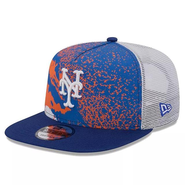 Mens New Era Royal New York Mets Court Sport 9FIFTY Snapback Hat Product Image