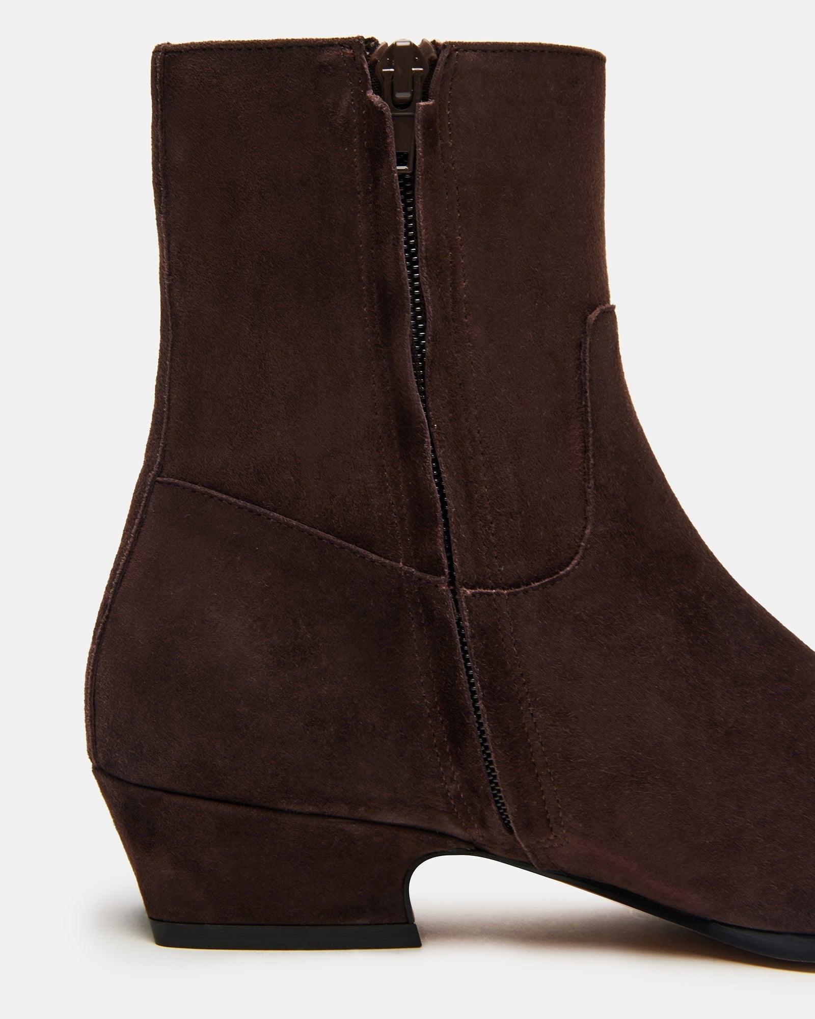 DUSTY CHOCOLATE BROWN SUEDE Female Product Image