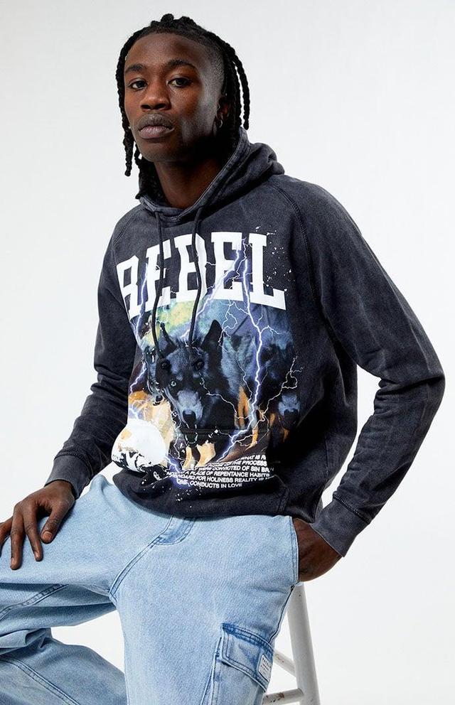 Mens Rebel Pack Vintage Wash Hoodie Product Image