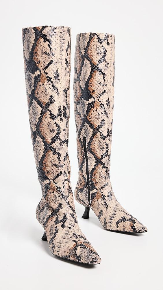 SIMONMILLER Snake Tall Kuki Boots | Shopbop Product Image