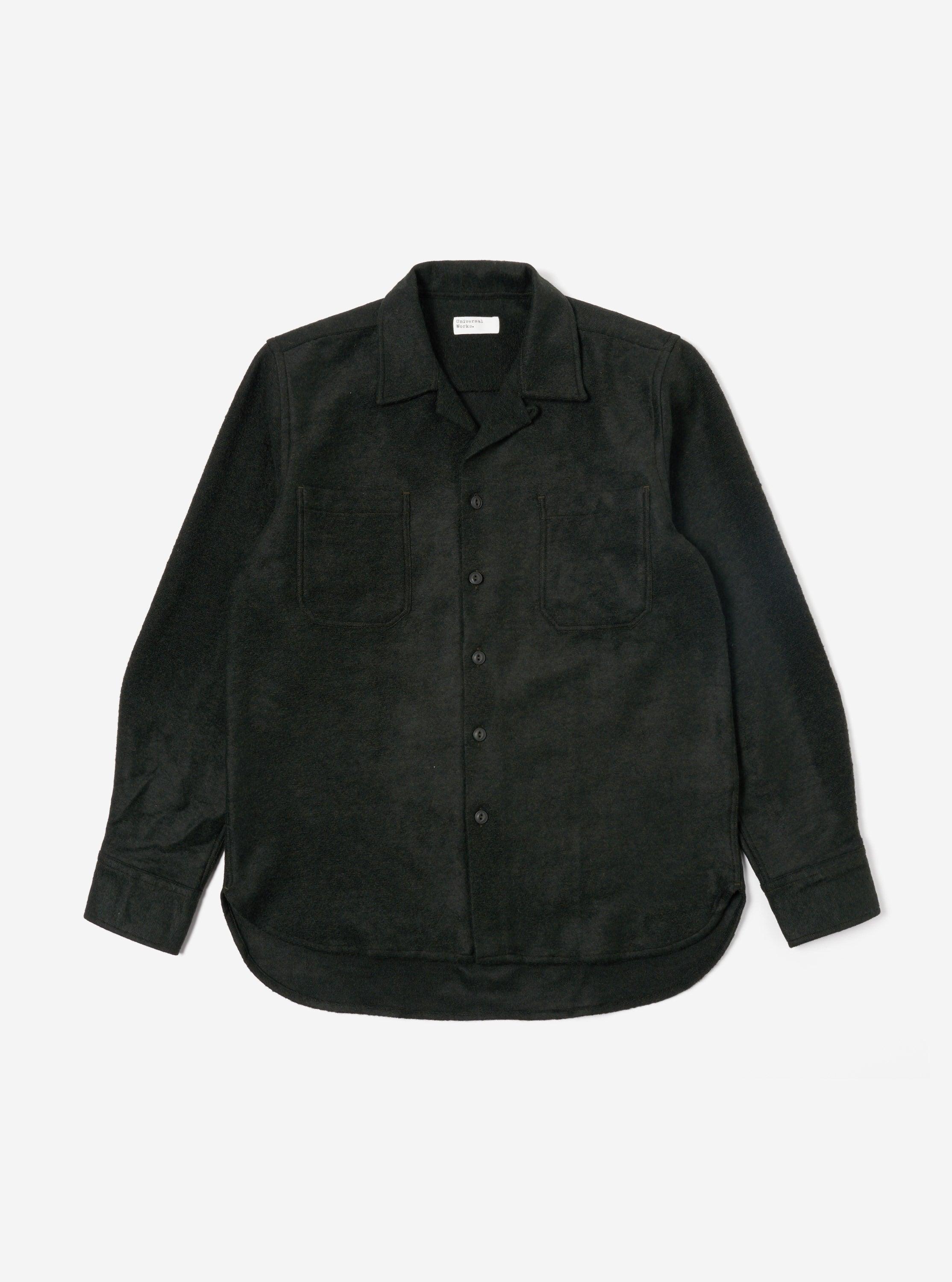 Universal Works Work Shirt in Forest Dam Marl Product Image