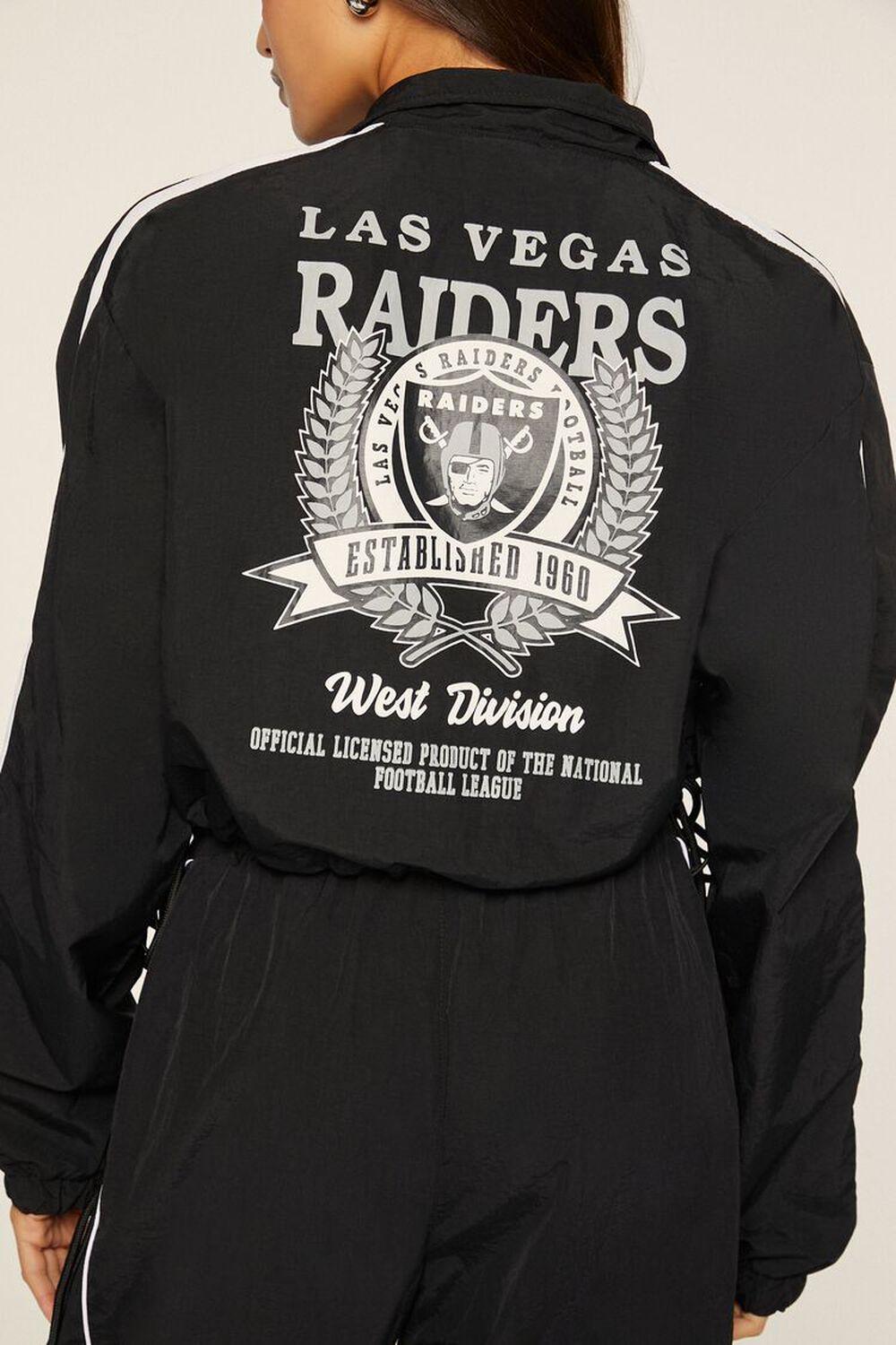 Las Vegas Raiders Windbreaker Jacket | Forever 21 Product Image