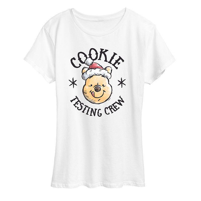 Disneys Winnie The Pooh Womens Cookie Crew Graphic Tee, Girls Product Image