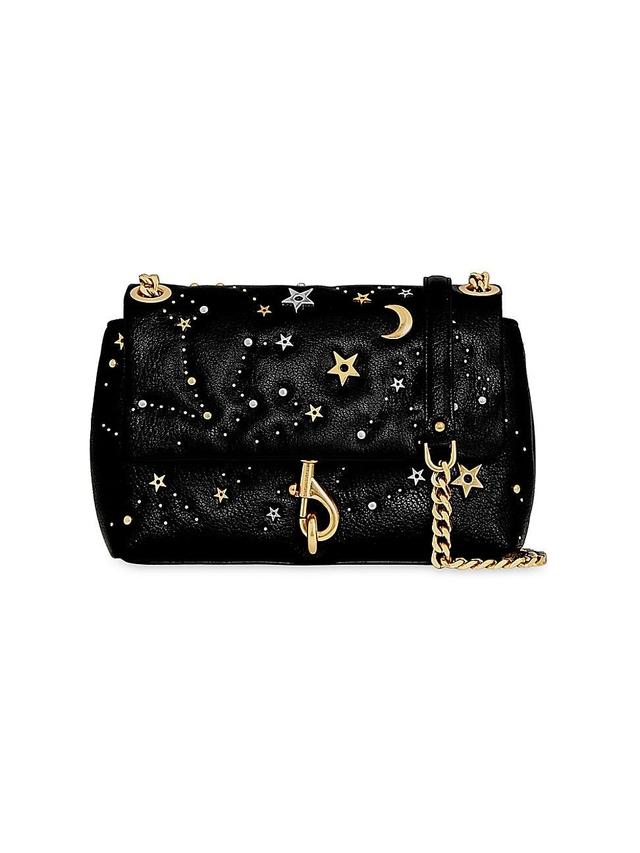 Womens Edie Studded Leather Crossbody Product Image