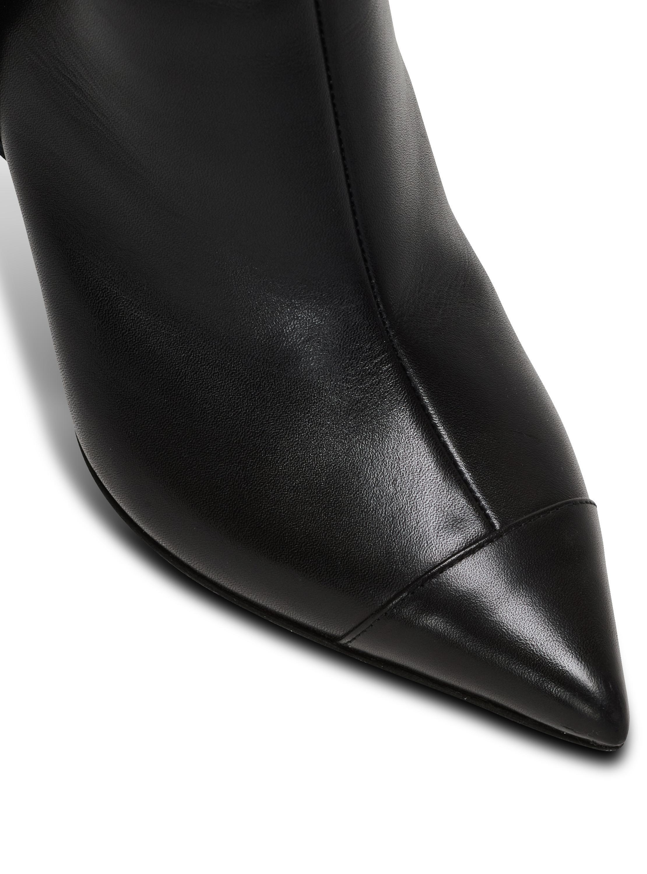 Heeled calfskin Eva ankle boots Product Image