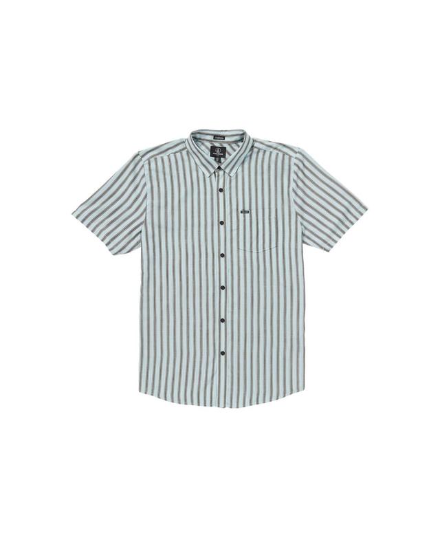 Volcom Mens Arvostripe Woven Short Sleeve Shirt Product Image